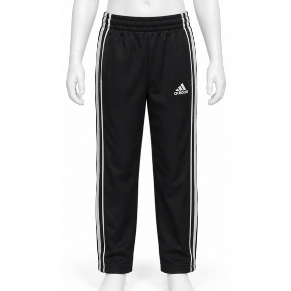 adidas Other - ADIDAS Boys Track Athletic Pants Black White Medium M 10 12